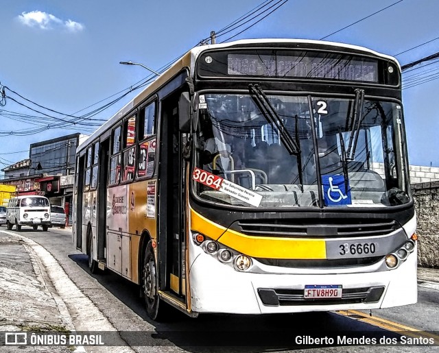 Transunião Transportes 3 6660 na cidade de São Paulo, São Paulo, Brasil, por Gilberto Mendes dos Santos. ID da foto: 12073048.