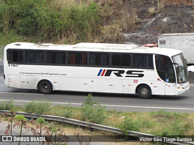 RS Transportes 2707 na cidade de Salvador, Bahia, Brasil, por Victor São Tiago Santos. ID da foto: 12074816.