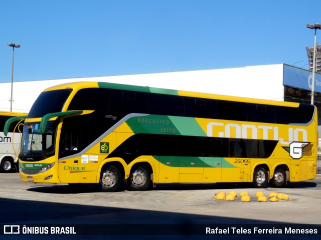 Empresa Gontijo de Transportes 25055 na cidade de Goiânia, Goiás, Brasil, por Rafael Teles Ferreira Meneses. ID da foto: 12074943.