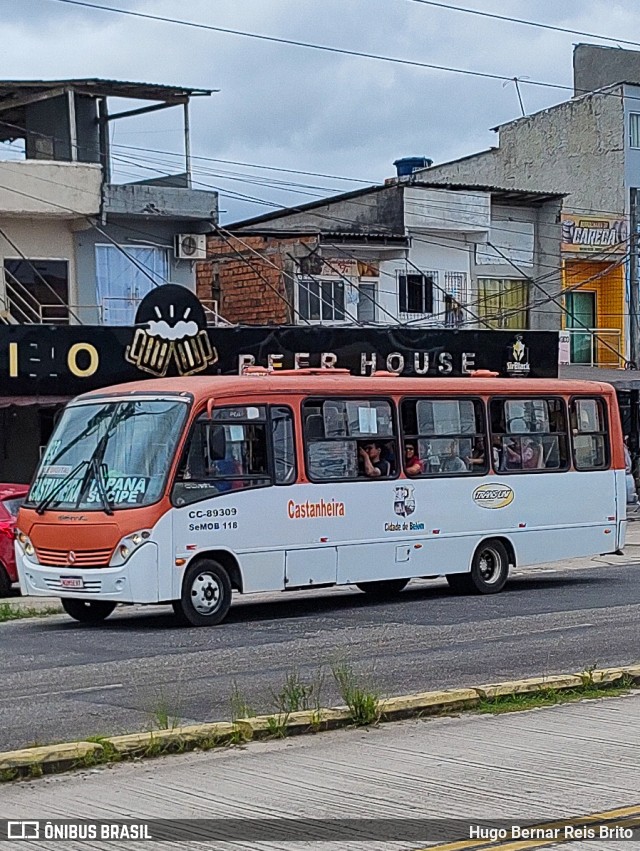 Transuni Transportes CC-89309 na cidade de Belém, Pará, Brasil, por Hugo Bernar Reis Brito. ID da foto: 12073329.