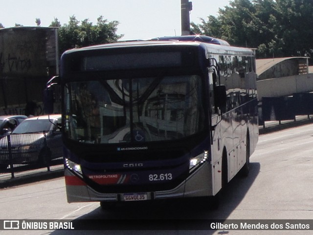 Next Mobilidade - ABC Sistema de Transporte 82.613 na cidade de Santo André, São Paulo, Brasil, por Gilberto Mendes dos Santos. ID da foto: 12073093.