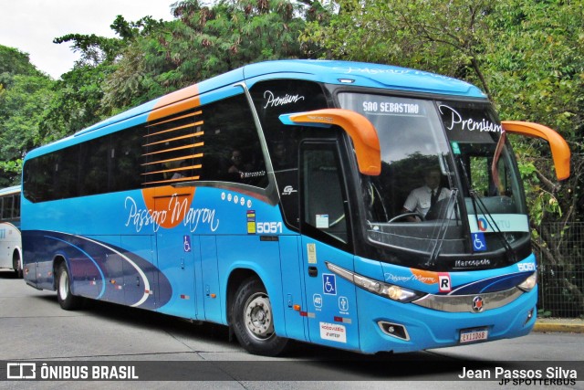 Empresa de Ônibus Pássaro Marron 5051 na cidade de São Paulo, São Paulo, Brasil, por Jean Passos Silva. ID da foto: 12075159.