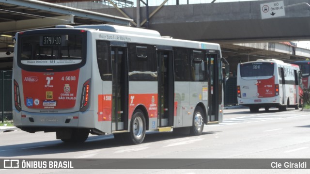 Allibus Transportes 4 5088 na cidade de São Paulo, São Paulo, Brasil, por Cle Giraldi. ID da foto: 12074369.