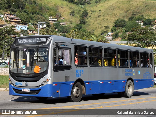 Turb Petrópolis > Turp -Transporte Urbano de Petrópolis 6075 na cidade de Petrópolis, Rio de Janeiro, Brasil, por Rafael da Silva Xarão. ID da foto: 12075424.