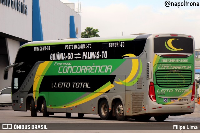 Expresso Concorrência 2233 na cidade de Goiânia, Goiás, Brasil, por Filipe Lima. ID da foto: 12074875.