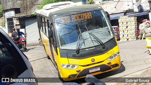 Real Auto Ônibus A41403 na cidade de Rio de Janeiro, Rio de Janeiro, Brasil, por Gabriel Sousa. ID da foto: 12074437.