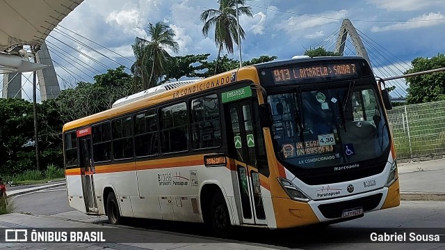Transportes Paranapuan B10036 na cidade de Rio de Janeiro, Rio de Janeiro, Brasil, por Gabriel Sousa. ID da foto: 12074457.