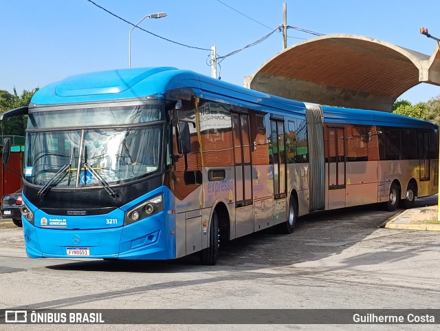 BRT Sorocaba Concessionária de Serviços Públicos SPE S/A 3211 na cidade de Sorocaba, São Paulo, Brasil, por Guilherme Costa. ID da foto: 12073823.
