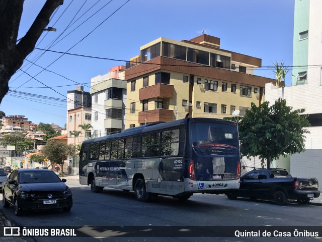 Viação Anchieta 40903 na cidade de Belo Horizonte, Minas Gerais, Brasil, por Quintal de Casa Ônibus. ID da foto: 12073174.