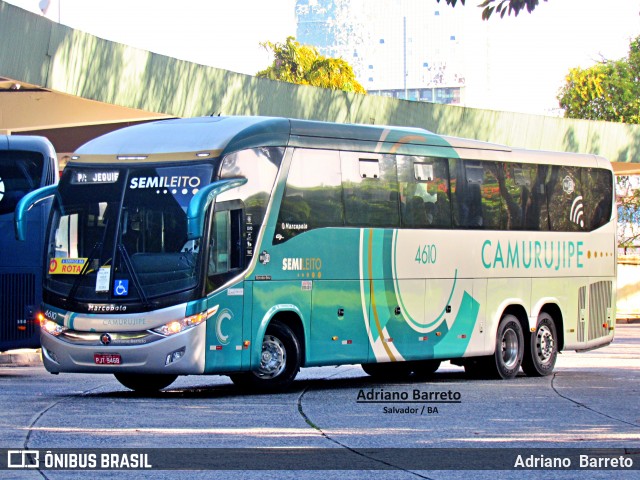 Auto Viação Camurujipe 4610 na cidade de Salvador, Bahia, Brasil, por Adriano  Barreto. ID da foto: 12073978.