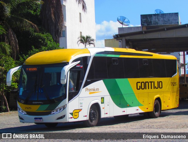 Empresa Gontijo de Transportes 7125 na cidade de Eunápolis, Bahia, Brasil, por Eriques  Damasceno. ID da foto: 12073694.