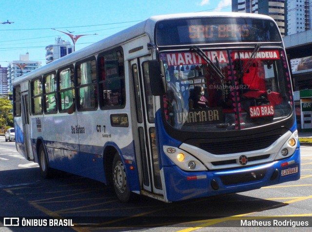 ViaBus Transportes CT-97708 na cidade de Belém, Pará, Brasil, por Matheus Rodrigues. ID da foto: 12073440.