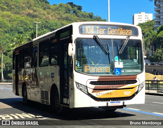 Erig Transportes > Gire Transportes A63508 na cidade de Rio de Janeiro, Rio de Janeiro, Brasil, por Bruno Mendonça. ID da foto: 12073568.
