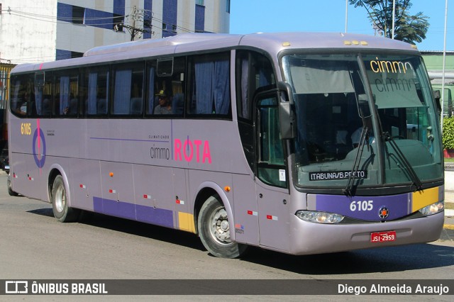 Rota Transportes Rodoviários 6105 na cidade de Itabuna, Bahia, Brasil, por Diego Almeida Araujo. ID da foto: 12074170.