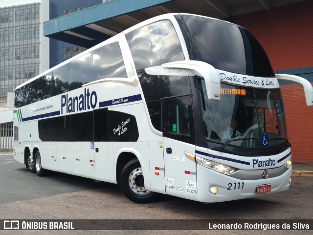 Planalto Transportes 2111 na cidade de Porto Alegre, Rio Grande do Sul, Brasil, por Leonardo Rodrigues da Silva. ID da foto: 12074597.
