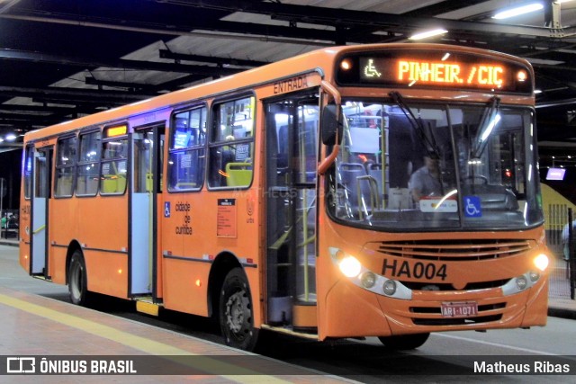 Auto Viação Redentor HA004 na cidade de Curitiba, Paraná, Brasil, por Matheus Ribas. ID da foto: 12075343.