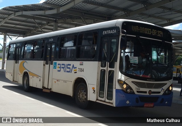 Transportes Metropolitanos Brisa 7084 na cidade de Salvador, Bahia, Brasil, por Matheus Calhau. ID da foto: 12073247.