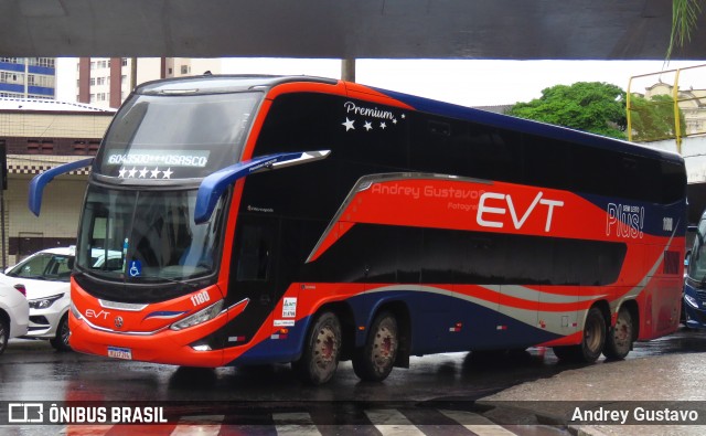 EVT Transportes 1180 na cidade de Belo Horizonte, Minas Gerais, Brasil, por Andrey Gustavo. ID da foto: 12074007.