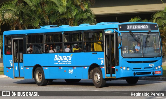 Biguaçu Transportes Coletivos Administração e Participação 461 na cidade de Florianópolis, Santa Catarina, Brasil, por Reginaldo Pereira. ID da foto: 12074677.