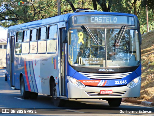 Transportes Capellini 32.045 na cidade de Campinas, São Paulo, Brasil, por Guilherme Estevan. ID da foto: 12075579.