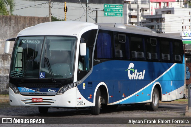 Citral Transporte e Turismo 3506 na cidade de Caxias do Sul, Rio Grande do Sul, Brasil, por Alyson Frank Ehlert Ferreira. ID da foto: 12073581.