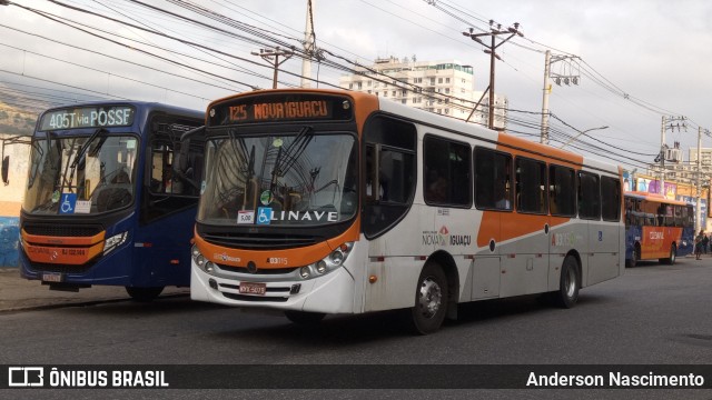 Linave Transportes A03015 na cidade de Nova Iguaçu, Rio de Janeiro, Brasil, por Anderson Nascimento. ID da foto: 12073665.