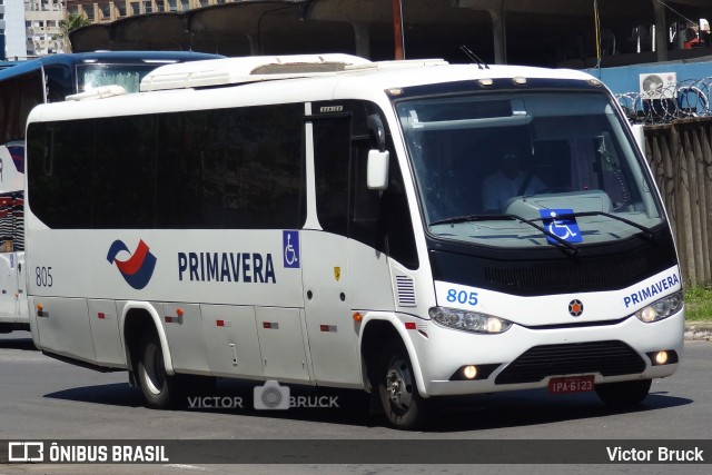 Primatur - Primavera Transportes 805 na cidade de Porto Alegre, Rio Grande do Sul, Brasil, por Victor Bruck. ID da foto: 12073756.
