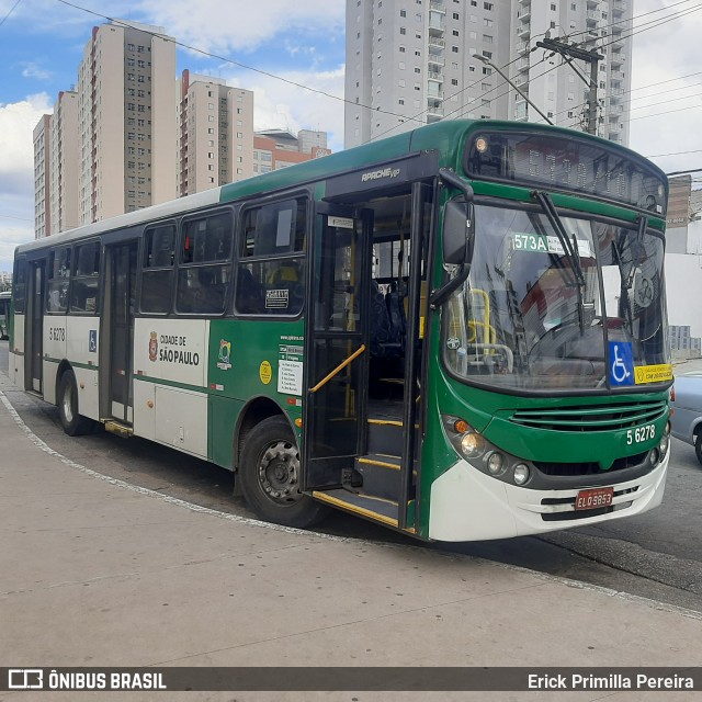 Transunião Transportes 5 6278 na cidade de São Paulo, São Paulo, Brasil, por Erick Primilla Pereira. ID da foto: 12074409.