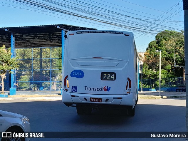 Santa Zita Transportes Coletivos 21234 na cidade de Cariacica, Espírito Santo, Brasil, por Gustavo Moreira. ID da foto: 12073330.
