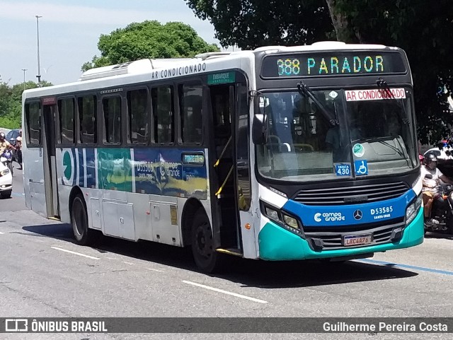 Transportes Campo Grande D53585 na cidade de Rio de Janeiro, Rio de Janeiro, Brasil, por Guilherme Pereira Costa. ID da foto: 12074934.