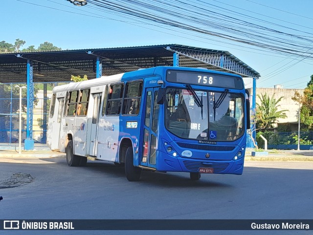 Santa Zita Transportes Coletivos 21198 na cidade de Cariacica, Espírito Santo, Brasil, por Gustavo Moreira. ID da foto: 12073326.