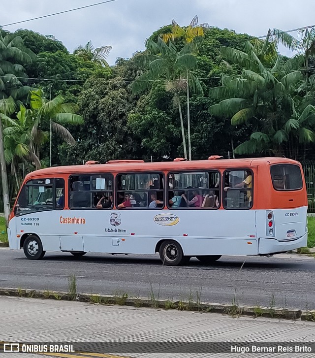 Transuni Transportes CC-89309 na cidade de Belém, Pará, Brasil, por Hugo Bernar Reis Brito. ID da foto: 12073333.