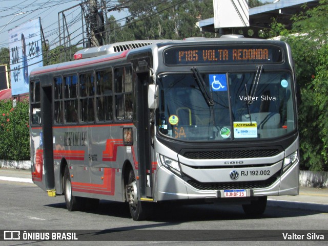 Viação Resendense RJ 192.002 na cidade de Resende, Rio de Janeiro, Brasil, por Valter Silva. ID da foto: 12073592.