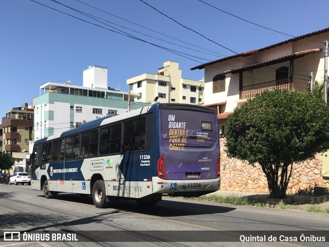 Viação Anchieta 11236 na cidade de Belo Horizonte, Minas Gerais, Brasil, por Quintal de Casa Ônibus. ID da foto: 12073158.