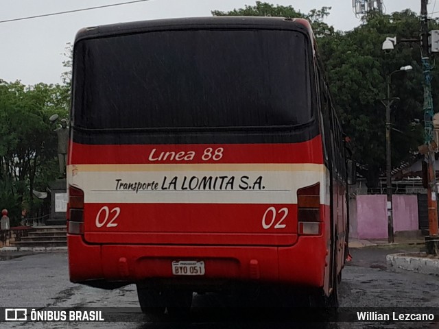 Transportes La Lomita 02 na cidade de Asunción, Paraguai, por Willian Lezcano. ID da foto: 12073240.