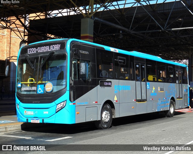 BRT Sorocaba Concessionária de Serviços Públicos SPE S/A 3410 na cidade de Sorocaba, São Paulo, Brasil, por Weslley Kelvin Batista. ID da foto: 12073481.