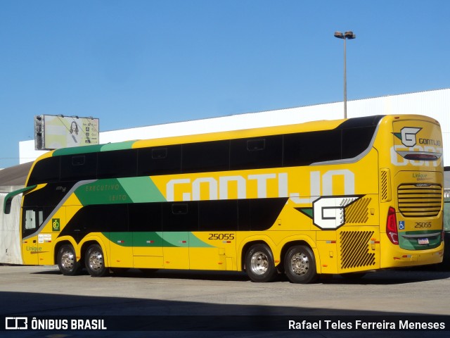 Empresa Gontijo de Transportes 25055 na cidade de Goiânia, Goiás, Brasil, por Rafael Teles Ferreira Meneses. ID da foto: 12074929.