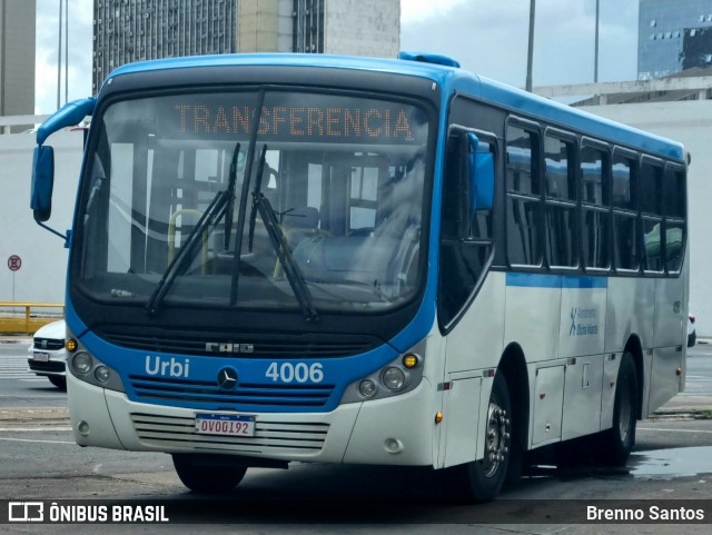 Urbi Mobilidade Urbana 4006 na cidade de Brasília, Distrito Federal, Brasil, por Brenno Santos. ID da foto: 12073144.