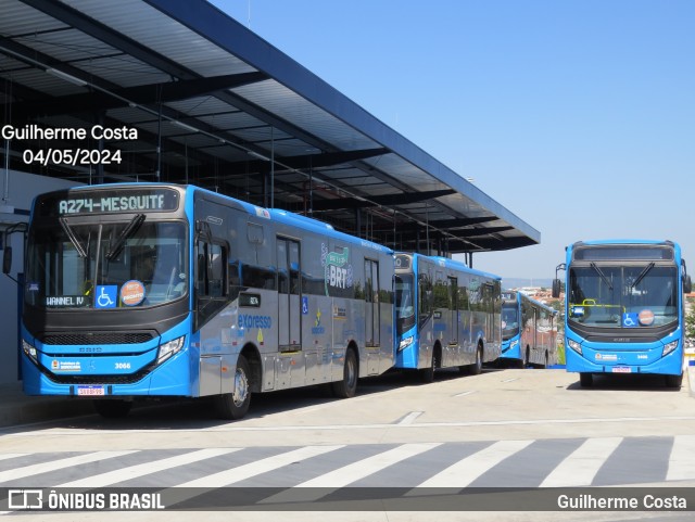 BRT Sorocaba Concessionária de Serviços Públicos SPE S/A 3066 na cidade de Sorocaba, São Paulo, Brasil, por Guilherme Costa. ID da foto: 12073890.