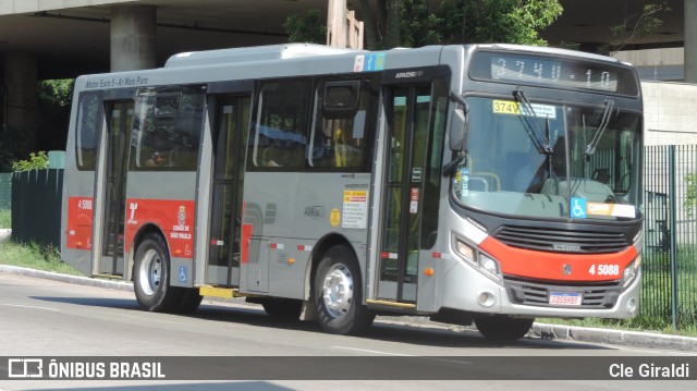 Allibus Transportes 4 5088 na cidade de São Paulo, São Paulo, Brasil, por Cle Giraldi. ID da foto: 12074356.