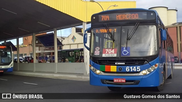 Viação Atalaia Transportes 6145 na cidade de Aracaju, Sergipe, Brasil, por Gustavo Gomes dos Santos. ID da foto: 12073269.