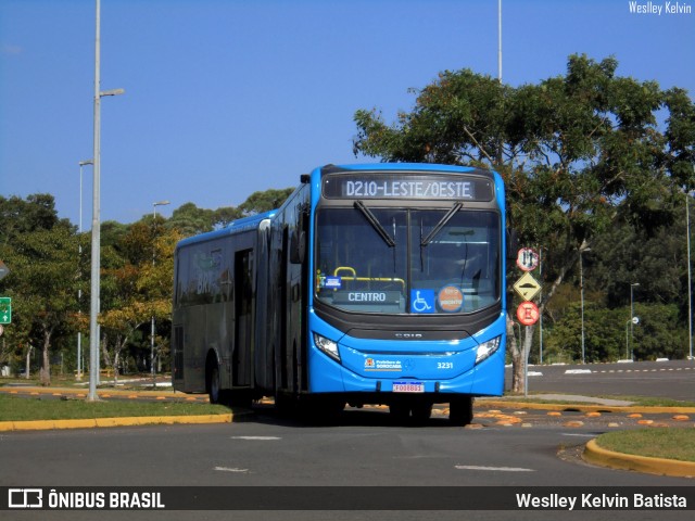 BRT Sorocaba Concessionária de Serviços Públicos SPE S/A 3231 na cidade de Sorocaba, São Paulo, Brasil, por Weslley Kelvin Batista. ID da foto: 12073487.