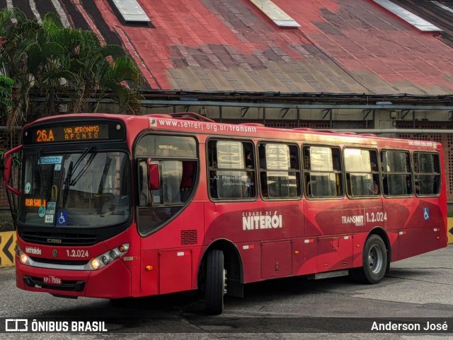 Transportes Peixoto 1.2.024 na cidade de Niterói, Rio de Janeiro, Brasil, por Anderson José. ID da foto: 12075736.