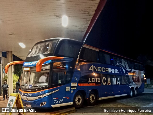 Empresa de Transportes Andorinha 7225 na cidade de Registro, São Paulo, Brasil, por Edinilson Henrique Ferreira. ID da foto: 12074272.