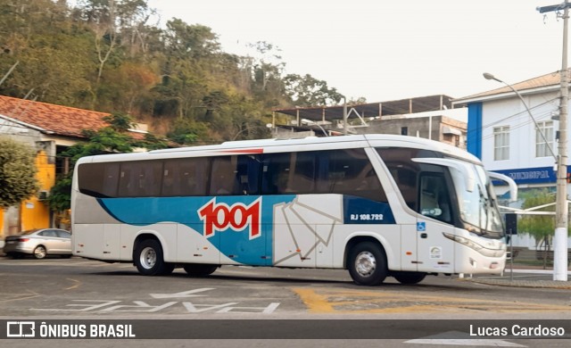 Auto Viação 1001 RJ 108.722 na cidade de Itaocara, Rio de Janeiro, Brasil, por Lucas Cardoso. ID da foto: 12074692.