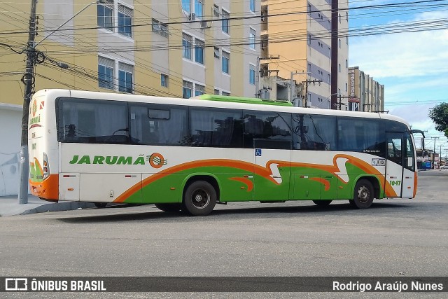 Jarumã Transportes Rodofluvial 1047 na cidade de Belém, Pará, Brasil, por Rodrigo Araújo Nunes. ID da foto: 12073263.