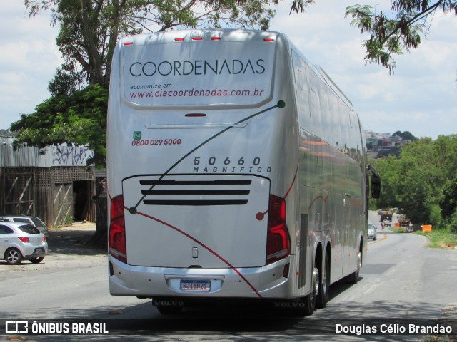 Companhia Coordenadas de Transportes 50660 na cidade de Belo Horizonte, Minas Gerais, Brasil, por Douglas Célio Brandao. ID da foto: 12073854.