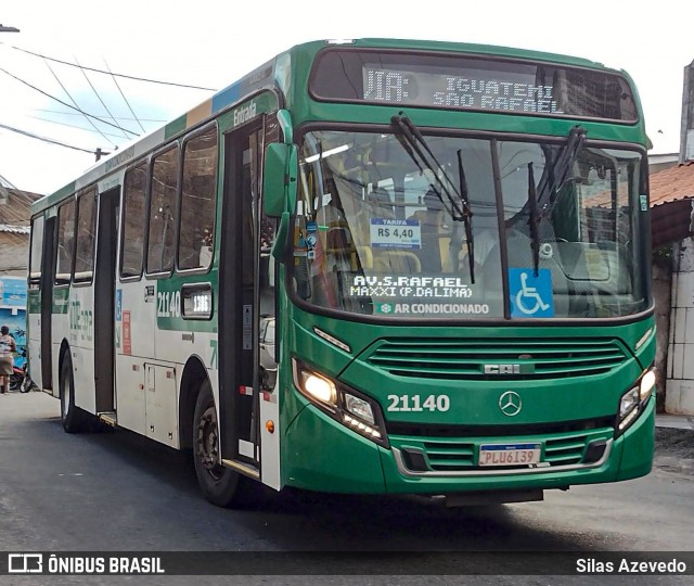 OT Trans - Ótima Salvador Transportes 21140 na cidade de Salvador, Bahia, Brasil, por Silas Azevedo. ID da foto: 12074412.