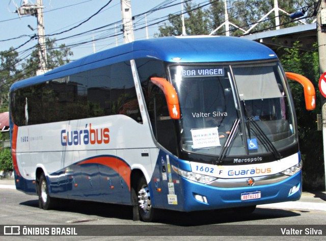 GuaráBus 1602 na cidade de Resende, Rio de Janeiro, Brasil, por Valter Silva. ID da foto: 12073505.