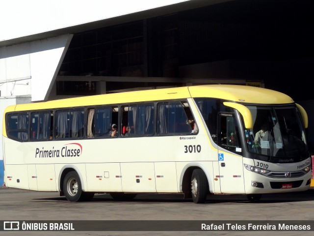 Primeira Classe Transportes 3010 na cidade de Goiânia, Goiás, Brasil, por Rafael Teles Ferreira Meneses. ID da foto: 12074750.